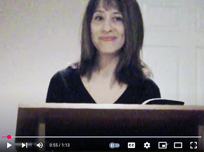 Michele youtube poetry reading